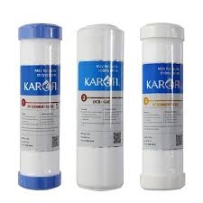 Bộ 3 lõi lọc thô 1,2,3 Karofi