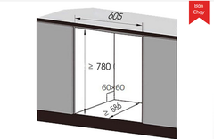 Máy rửa bát Texgio Dishwasher TG21H775B - 13 Bộ