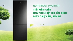 Tủ lạnh Electrolux EBB3702K-H inverter 335 lít