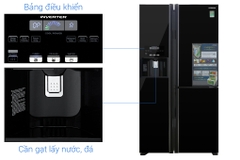 Tủ lạnh Hitachi R-FM800GPGV2(GBK) Inverter 584 lít