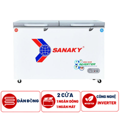 Tủ đông Sanaky VH-5699W4K 2 chế độ, Inverter 560 lít