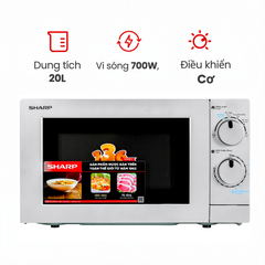 Lò vi sóng Sharp R-209VN-SK 20 lít không nướng