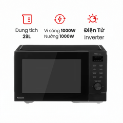 Lò vi sóng có nướng Panasonic NN-GD35QBYUE 29L công nghệ inveter