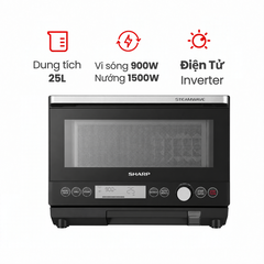 Lò vi sóng Sharp AX-1250VN(B) 25 lít siêu nhiệt