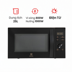 Lò vi sóng Electrolux EMG25D59EB 25 lít có nướng