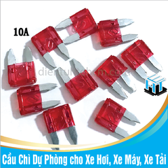 Cầu Chì Dự Phòng cho Xe Hơi, Xe Máy, Xe Tải (nhiều phân loại)