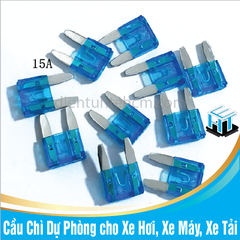 Cầu Chì Dự Phòng cho Xe Hơi, Xe Máy, Xe Tải (nhiều phân loại)