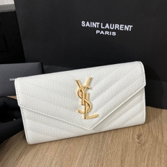 YSL Long Flap Wallet