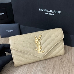 YSL Long Flap Wallet