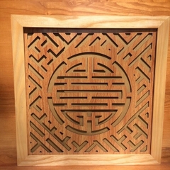 Tấm Chống Ám Khói Chữ Phúc Hiện Đại AK 39 - Tiện Ích