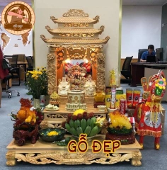 Bàn Thờ Ông Địa Mái Chóp OTT 81