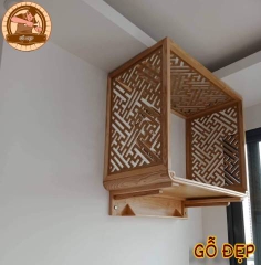 Bàn Thờ Treo TT 07 Và Vách Ngăn CnC