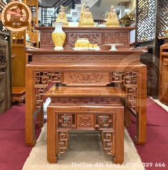 Mẫu 2 Cấp Bàn Thờ BT 08 Phú Qúy - Xưởng gỗ Đẹp