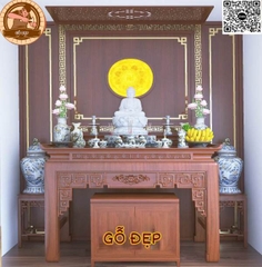 Mẫu Bàn Thờ Hiện Đại BT 132 - Xưởng Gỗ Đẹp Giá Tốt