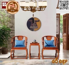 Bàn Ghế 3 Món Minh Đế Cao Cấp BG 2235 - Hiện Đại-Sang Trọng