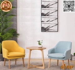 Bàn ghế phòng ngủ BG22 - Thiết Kế Đơn Giản - Gỗ Đẹp