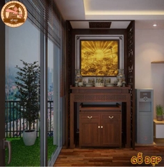 Bàn Thờ BT 34 - Kích Thước 890 Cm - Mẫu Tài Lộc