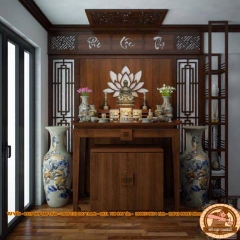 Bàn Thờ Gỗ Gụ BT 17
