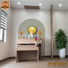 Bàn Thờ Phật Gỗ Công Nghiệp - CN 11