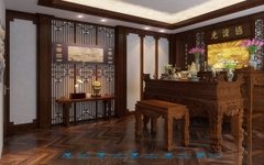 Phòng Thờ Đẹp Vượng Phát PT10 Tạo Ra Không Gian Linh Thiêng