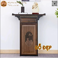 Bàn Thờ Gỗ Công Nghiệp 12 - Tiết Kiệm Không Gian