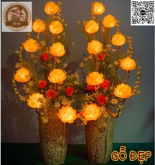 Đèn Thờ Hoa Sen 9 Bông - Tạo Ra Một Không Gian Thanh Tịnh