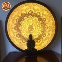 Tranh Giấy Dừa ( Cửu Ngư Quần Hội ) 42