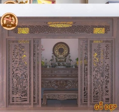 Cửa Phòng Thờ Vách Ngăn CP01 - Thiết Kế Đơn Giản