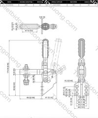 Kẹp định vị CH12130SM