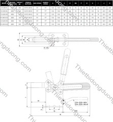 Kẹp định vị CH200W