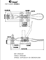 Kẹp định vị CH201A