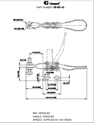 Cam kẹp ngang CH201-AI