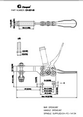 Cam kẹp ngang CH-201-BI