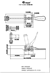 Cam kẹp ngang CH201BS