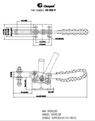 Cam kẹp ngang CH203P