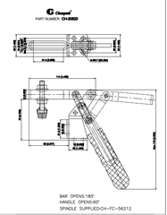 Cam kẹp ngang CH20820