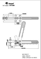 Cam kẹp ngang CH21382