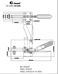 Cam kẹp ngang CH21385