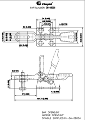 Cam kẹp ngang CH22025