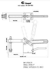 Kẹp định vị CH220WLH