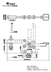 Cam kẹp ngang CH22170