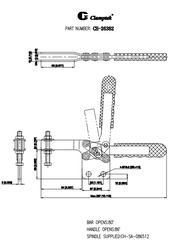 Cam kẹp ngang CH26382