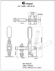 Kẹp định vị CH101D