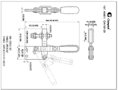 Kẹp định vị CH101DI