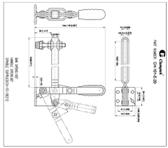 Kẹp định vị CH101E-20
