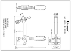 Kẹp định vị CH101ED