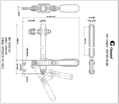 Kẹp định vị CH101EI-20
