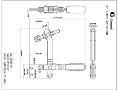 Kẹp định vị CH101EID