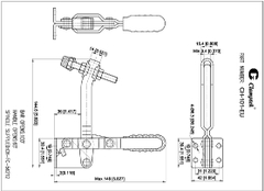 Kẹp định vị CH101EU