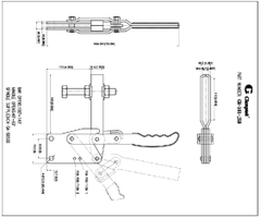 Kẹp định vị CH101JSB